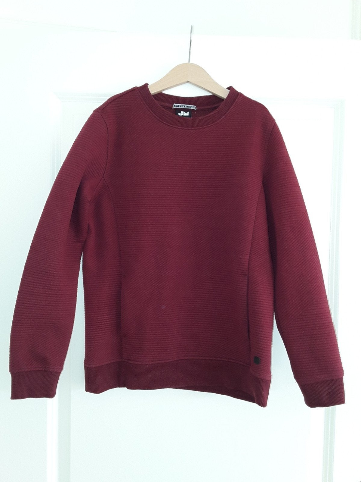 Sweater trui Jill & Mitch bordeaux rood maat 146-152 z.g.a.n, Ophalen, Trui of Vest, Zo goed als nieuw, Jongen