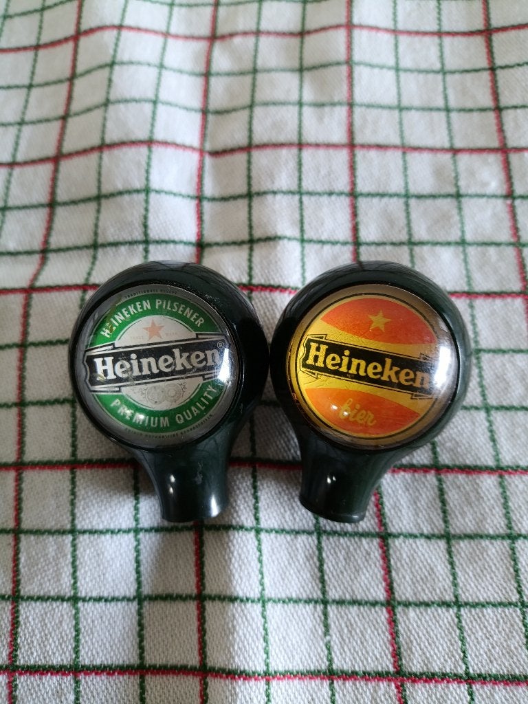 heineken tapknoppen, Ophalen of Verzenden, Gebruikt, Heineken