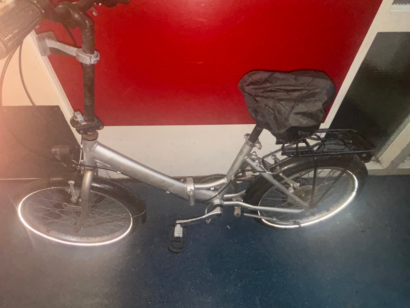 Rambler vouwfiets met schijfremmen en 7 versnellingen, Fietsen en Brommers, Fietsen | Vouwfietsen, Overige merken, 20 inch of meer