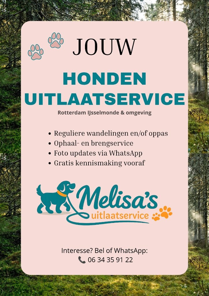 Honden uitlaatservice, Overige merken, Ophalen, Nieuw, Overige typen