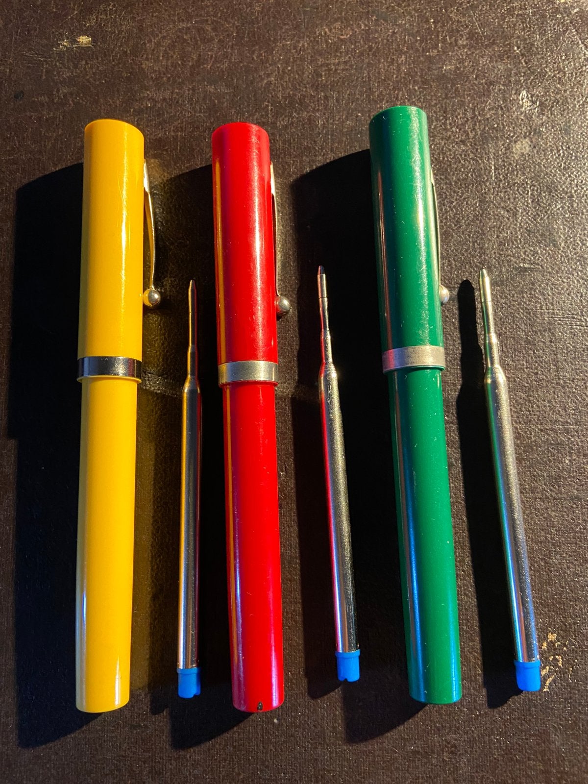 Oude dikke Sheaffer pennen, met gratis nieuwe vulling, Verzamelen, Pennenverzamelingen, Ophalen of Verzenden, Balpen, Overige merken