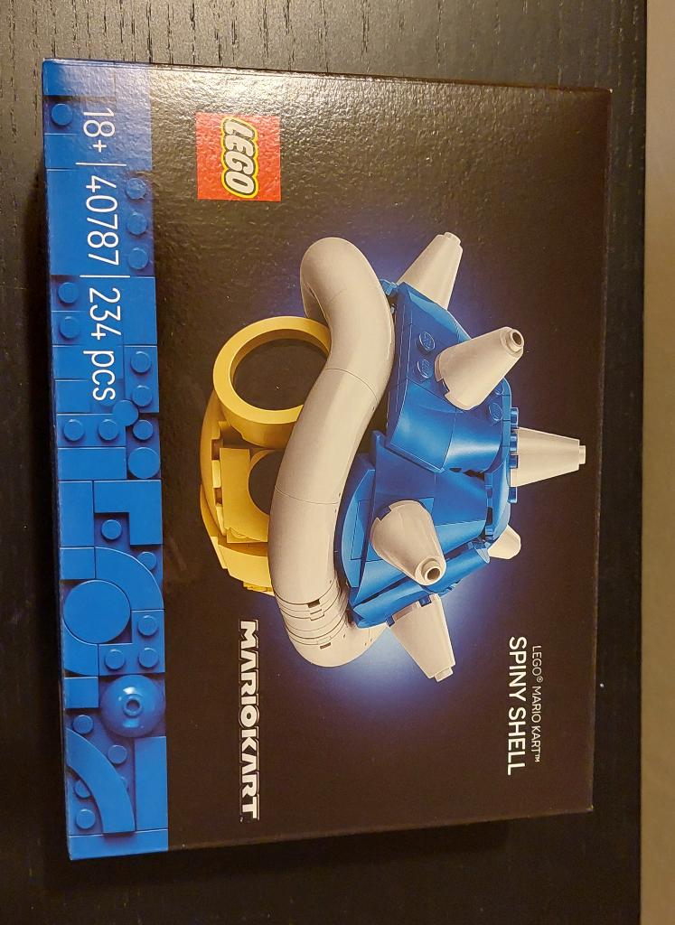 Lego mario kart spiny shell 40787, Overige thema's, Lego, Nieuw, Ophalen of Verzenden