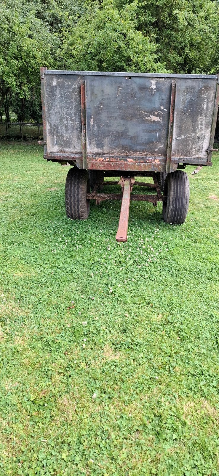 Platte wagen, Ophalen, Gebruikt