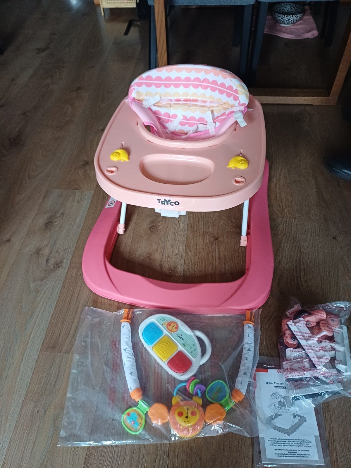 Tryco Loopstoel Roze - Nieuw in Doos, Ophalen of Verzenden