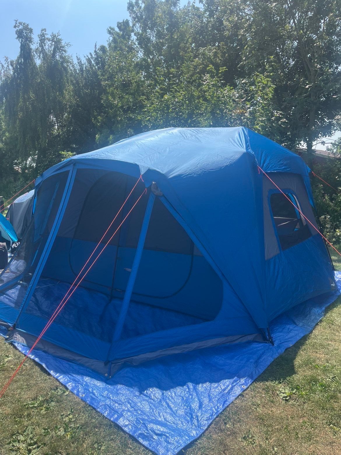 8 persoons tent, Ophalen of Verzenden, Zo goed als nieuw, Meer dan 6