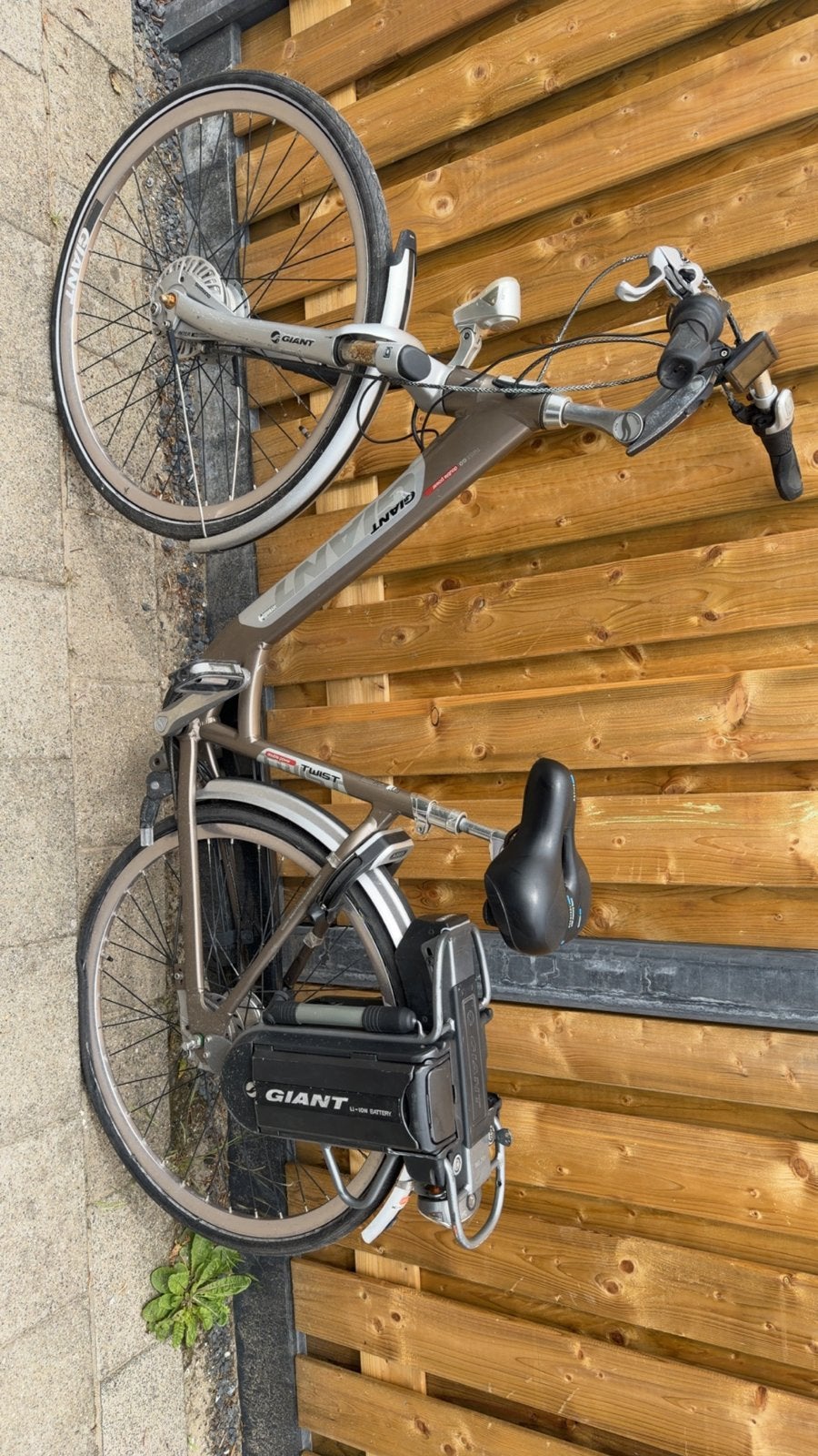 Giant Double Twist E-bike - onderdelen fiets, Fietsen en Brommers, Elektrische fietsen, Ophalen, Gebruikt, Giant, 51 tot 55 cm