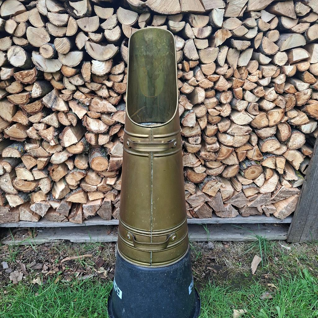 Koperen vintage paraplubak, Antiek en Kunst, Ophalen