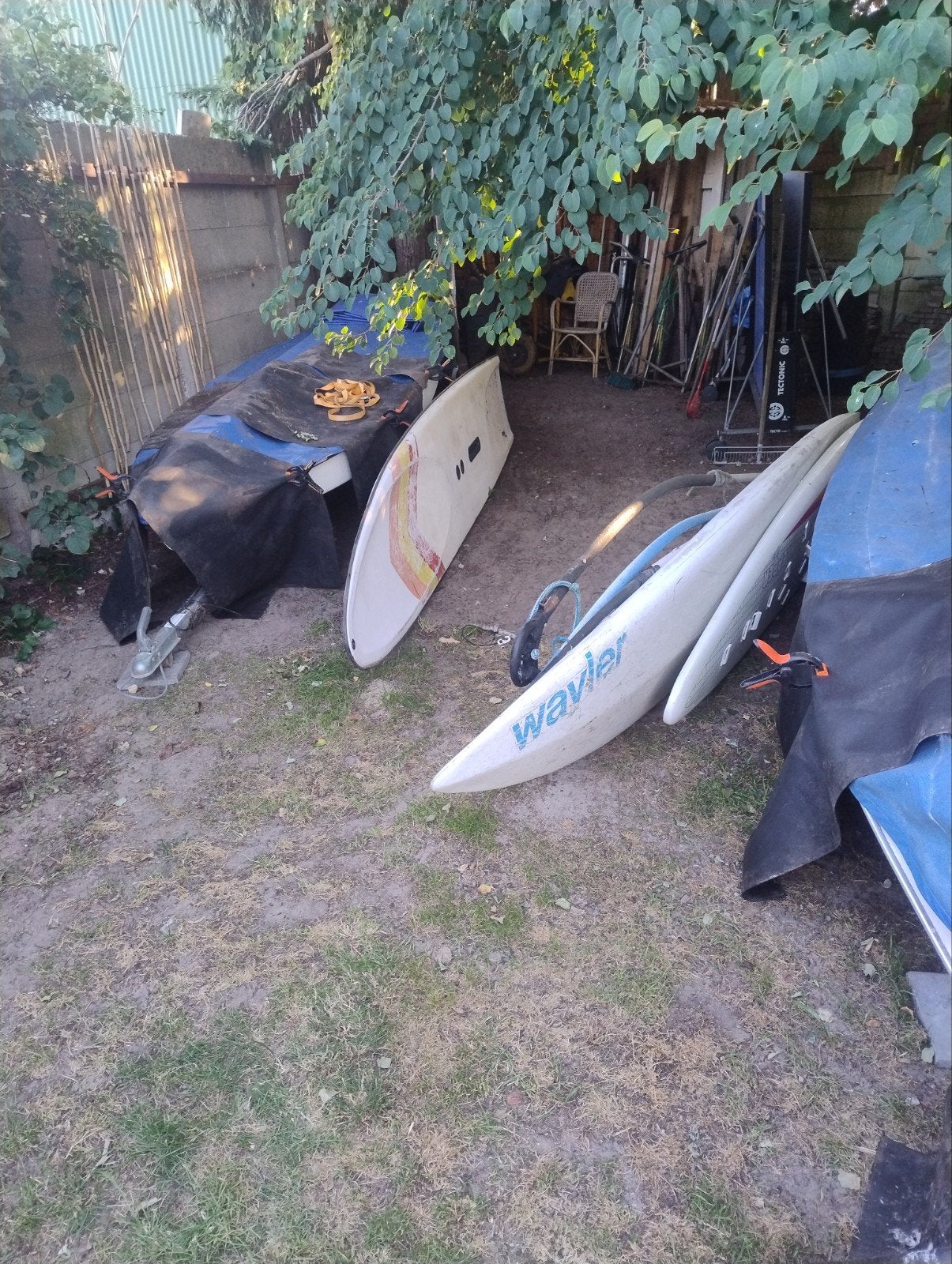 Gratis af te halen: Windsurfplanken en onderdelen, Ophalen