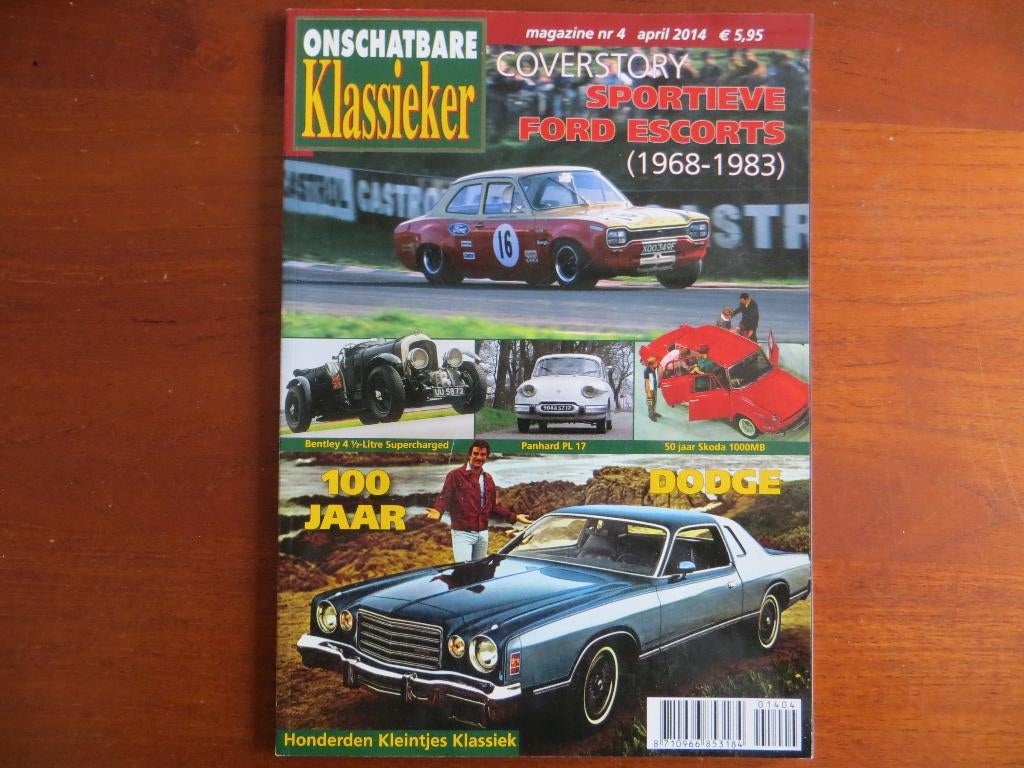Onschatbare Klassieker 4 2014 Escort, Skoda 1000 MB, Panhard, Ophalen of Verzenden, Nieuw, Ford