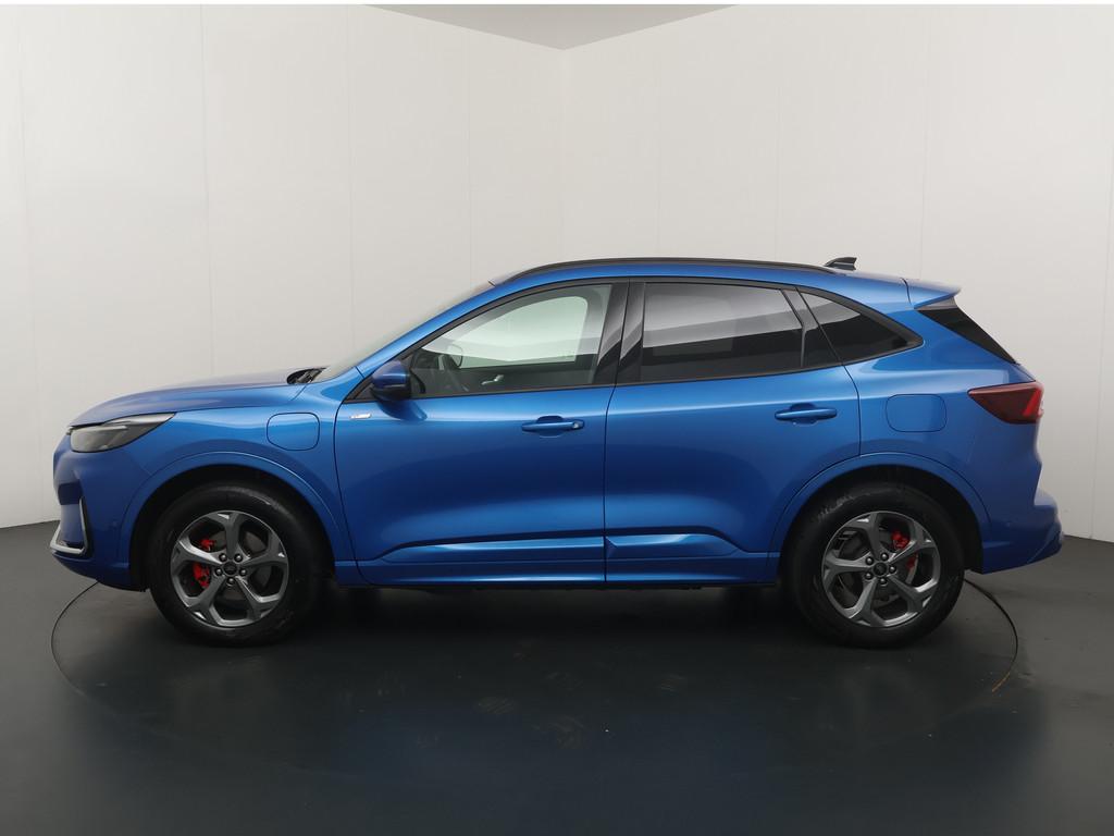 Ford Kuga 2.5 PHEV 243 pk ST-Line X | Trekhaak | Winter Pack, Gebruikt, Zwart, 4 cilinders, Blauw