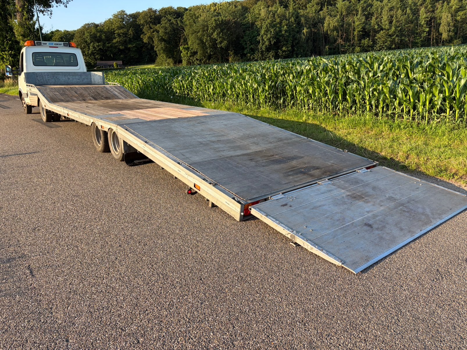 Veldhuizen be trailer oplegger kniktrailer 2019 8500KG 10.9m, Auto's, Vrachtwagens, Bedrijf, Te koop
