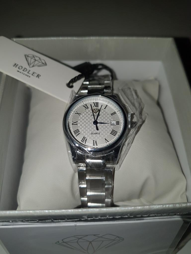 Hodler Watches Lucerne Silver Dames Horloge, Ophalen of Verzenden, Nieuw