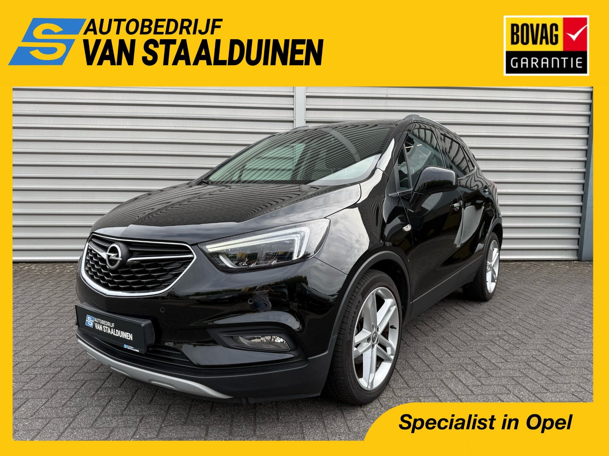Opel Mokka X 1.4 Turbo 140pk Innovation | Trekhaak | Navigat, Auto's, Opel, Voorwielaandrijving, 12 maanden, Stof, Gebruikt