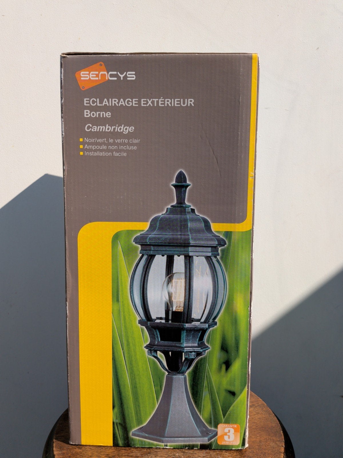 Nieuwe Sencys Cambridge Buitenlamp - Ongeopend, Tuin en Terras, Overige materialen, Overige typen, Nieuw, Ophalen of Verzenden