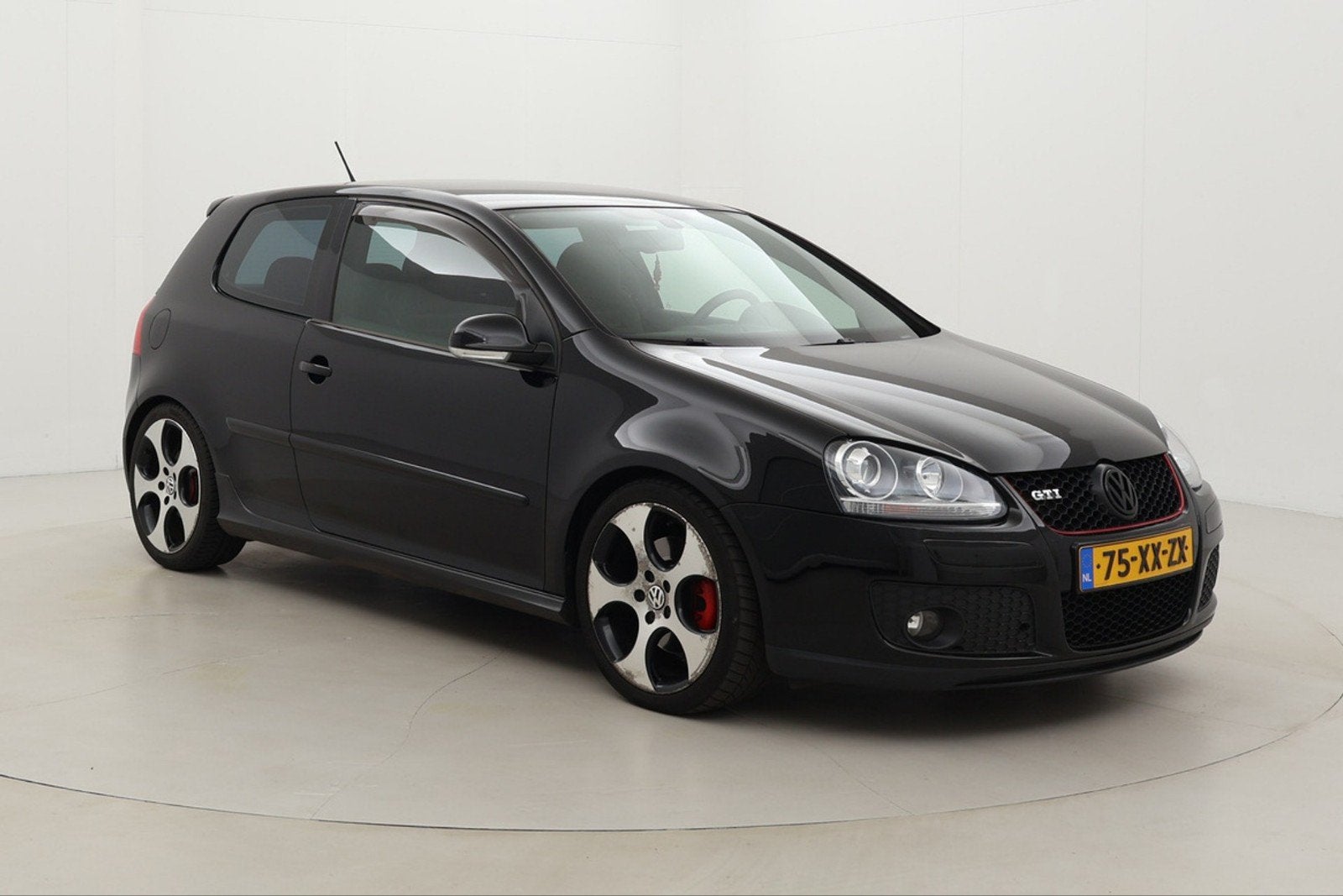 Volkswagen Golf 2.0 GTI 147KW 2007 Zwart, Auto's, 4 cilinders, Zwart, Origineel Nederlands, Handgeschakeld