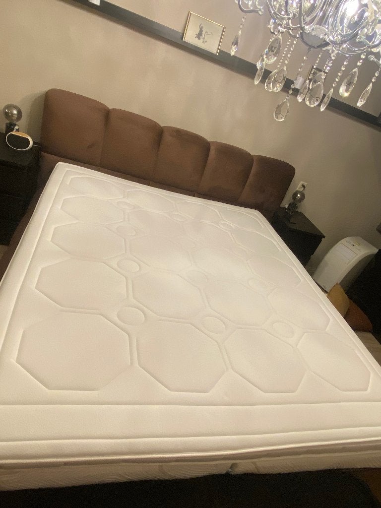 Topmatras Memoryfoam Alexia Deluxe 180cm x 210 cm, Ophalen, 210 cm, Tweepersoons, Zo goed als nieuw