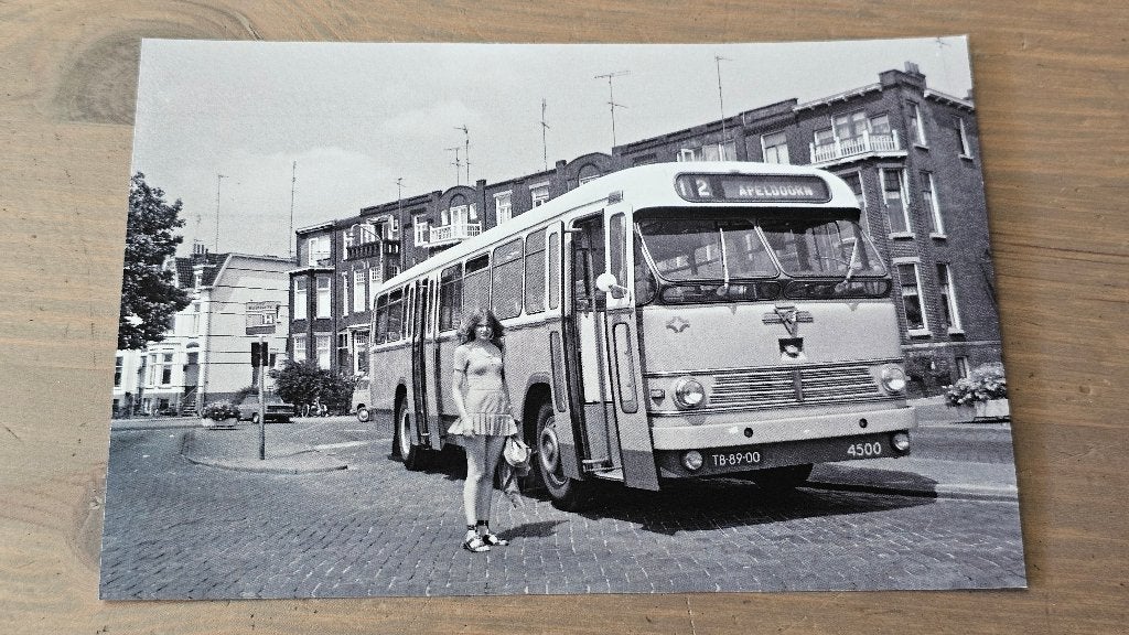 Foto BUS VAD Apeldoorn 4500, Verzenden, Gebruikt, Bus of Metro, Overige typen