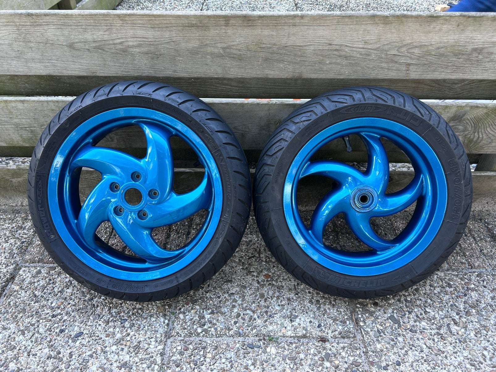 Gilera runner 180cc DD velgen set wielen (onderdelen), Ophalen of Verzenden