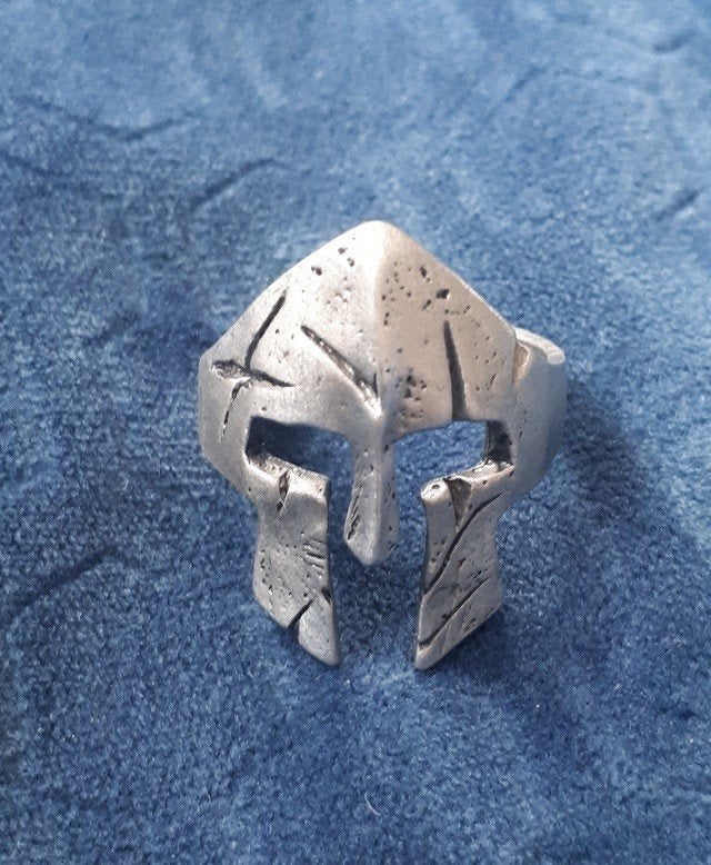 Stoere Spartan Ring, Overige materialen, 20 of groter, Heer, Nieuw