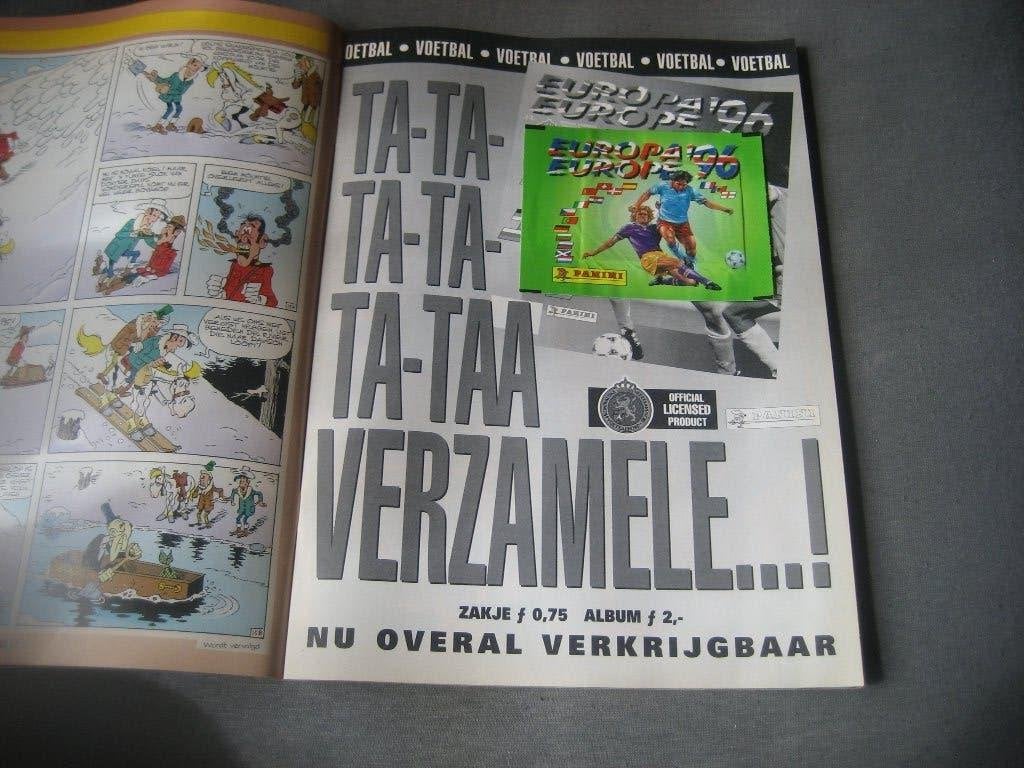 panini ek 1996 dicht zakje plaatjes, Ophalen of Verzenden, Nieuw, Meerdere stickers