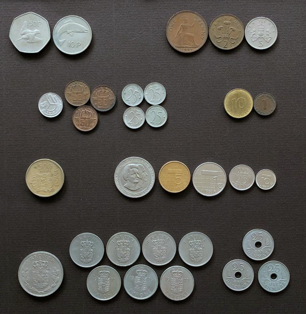 Munten Div Europese landen 1950 - 1999, Ophalen of Verzenden, Overige landen, Setje