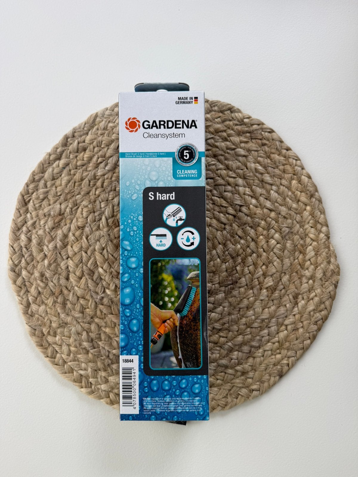 Nieuw Gardena Cleansystem S hard borstel, Ophalen of Verzenden, Nieuw, Tuinslangkoppeling