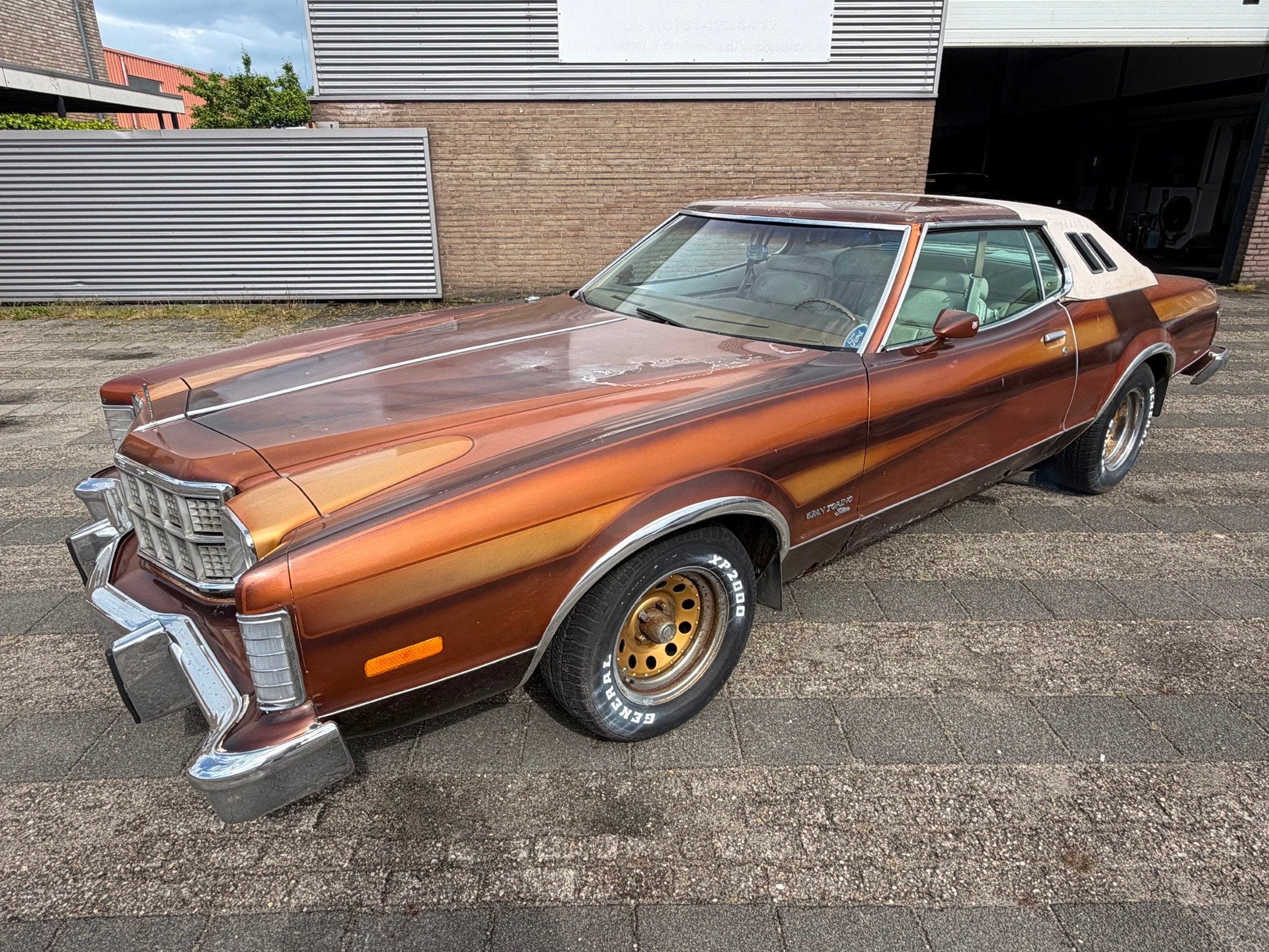 Ford USA Gran Torino 5.7 V8 Hardtop, Automaat, Achterwielaandrijving, Gebruikt, Bruin