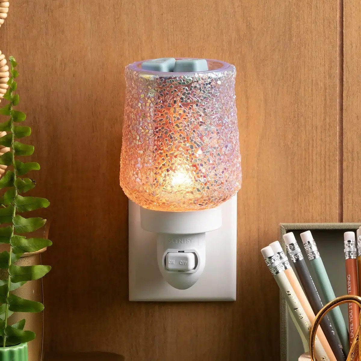 Scentsy mini warmer Glittered in Pink NIEUW €20, Huis en Inrichting, Ophalen of Verzenden, Nieuw