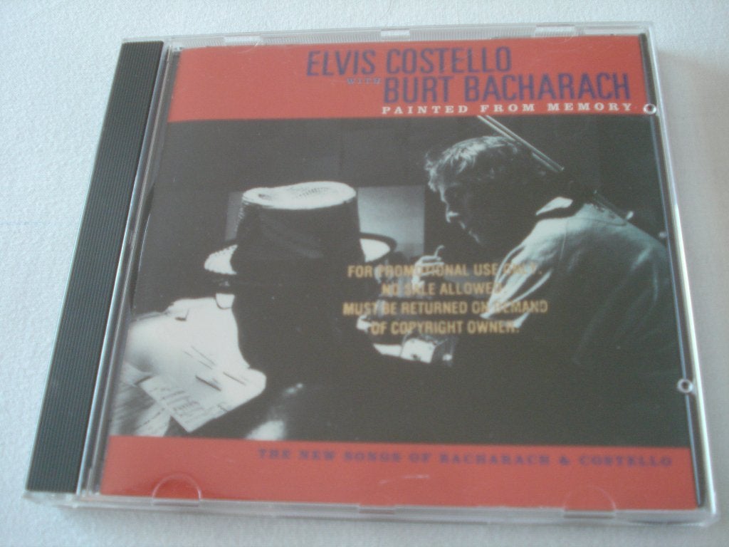 ELVIS COSTELLO + BURT BACHARACH - PAINTED FROM MEMORY, Pop, Ophalen of Verzenden, Album, Promo