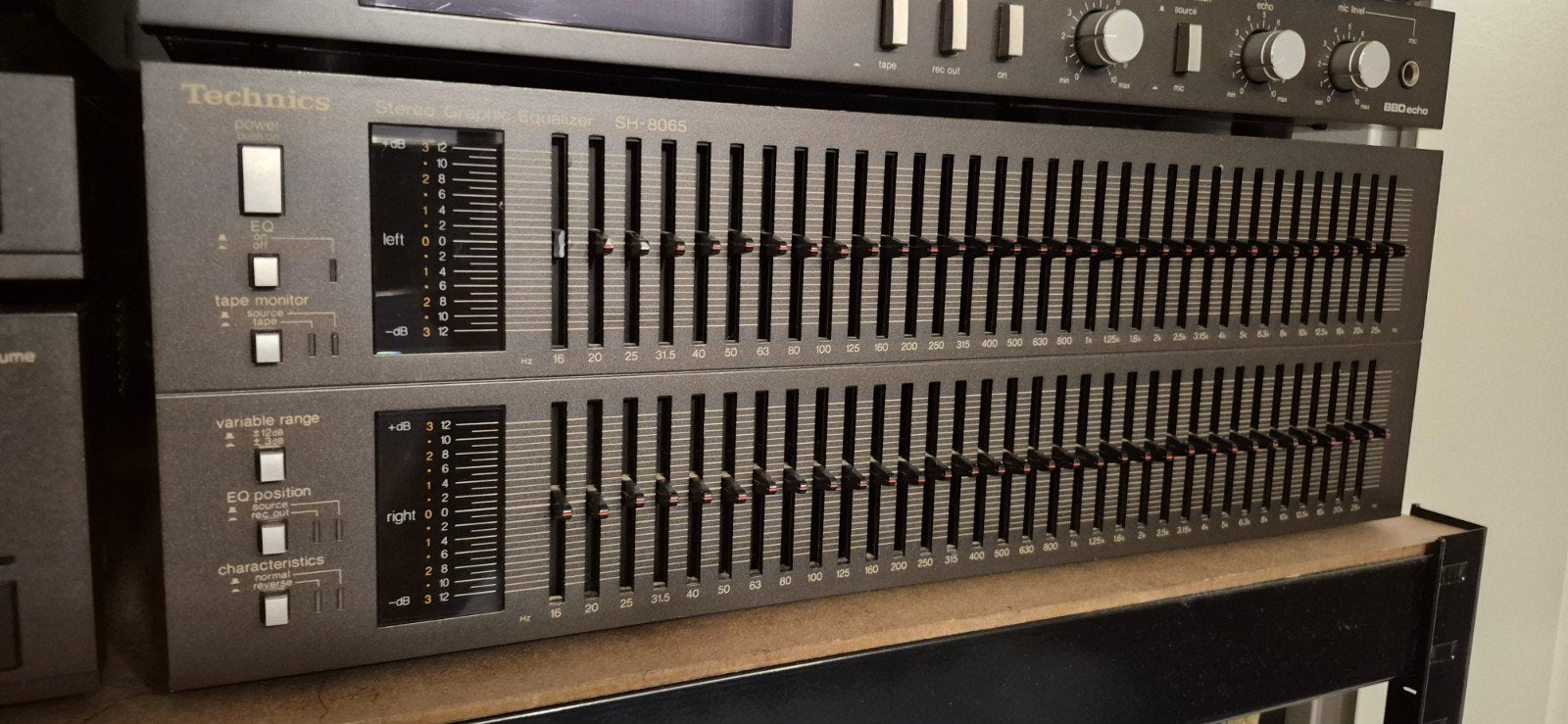 Technics Stereo Graphic Equalizer SH-8065, Ophalen of Verzenden, Gebruikt, Overige merken, Losse componenten