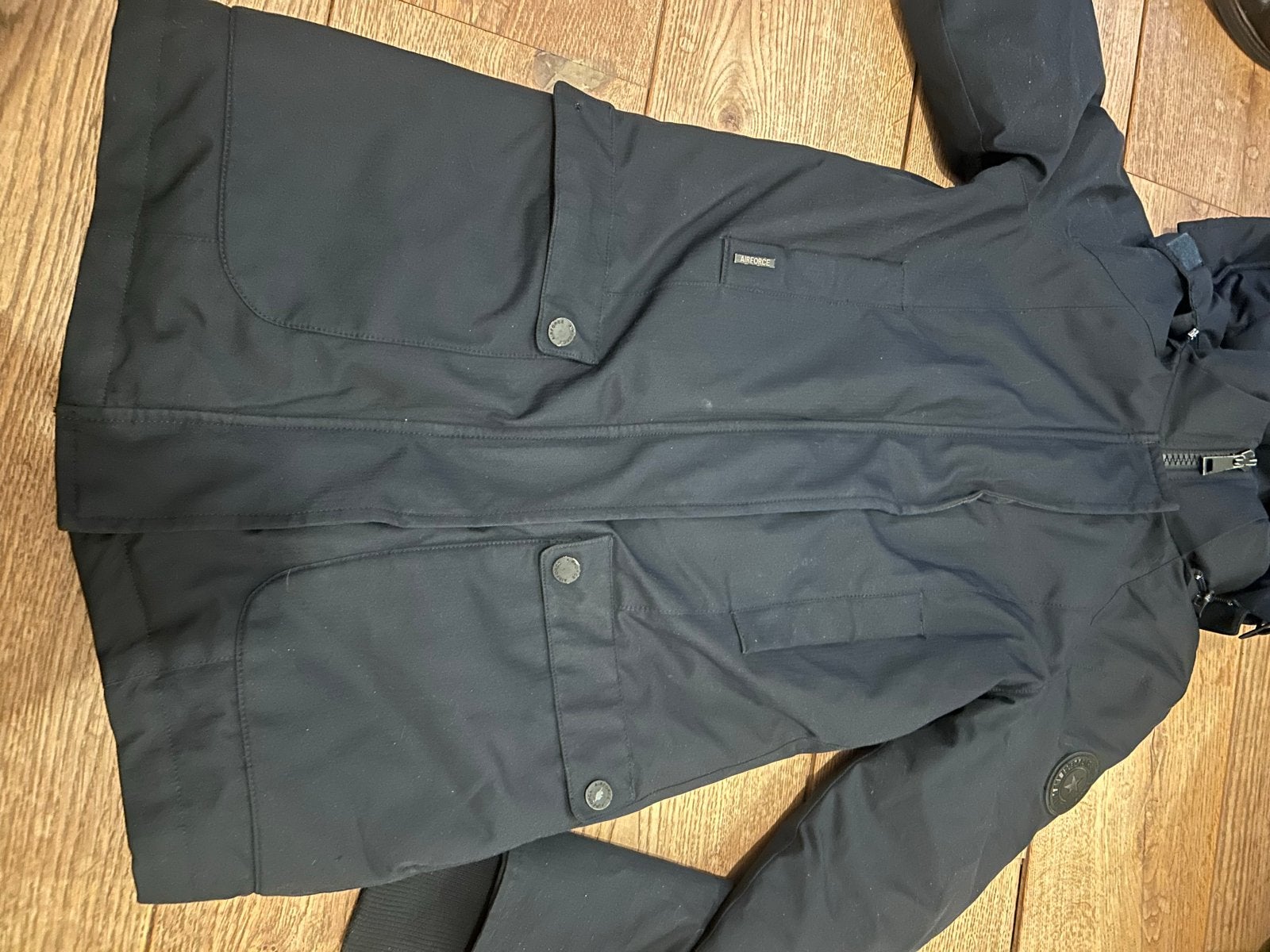 Airforce winterjas maat 14Y, Ophalen of Verzenden, Zo goed als nieuw, Jongen of Meisje, Jas