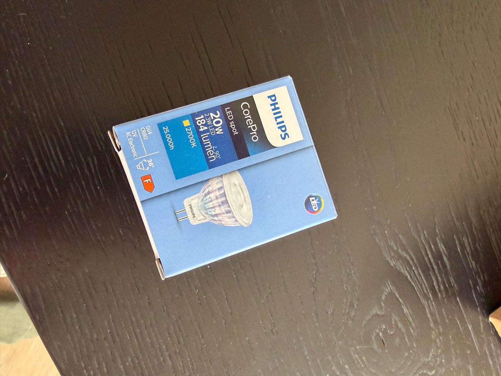 5x Philips CorePro LED spots 2.0W (20W equivalent) 2700K, Ophalen of Verzenden, Nieuw, Led-lamp