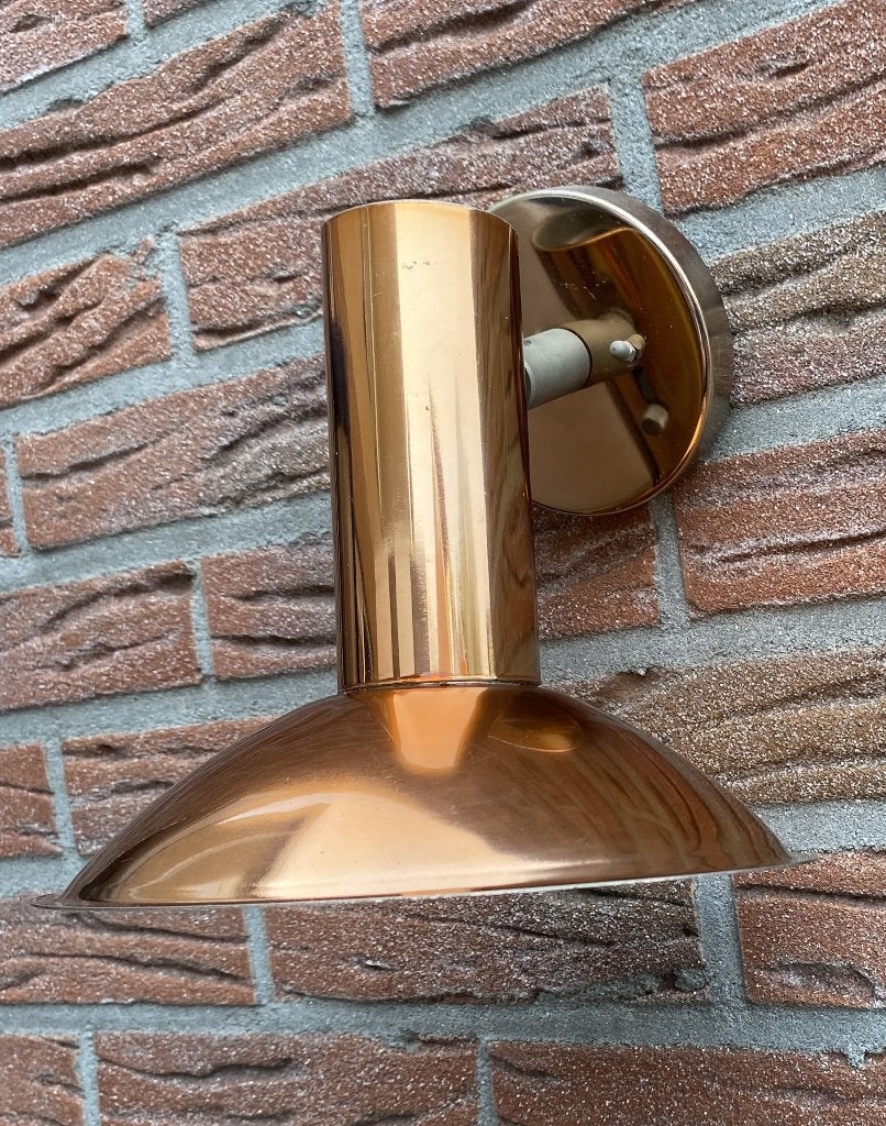 Leuke Raak Wandlamp ( vintage retro mid century Dutch Design, Gebruikt, Overige kleuren, Metaal, Wandlamp