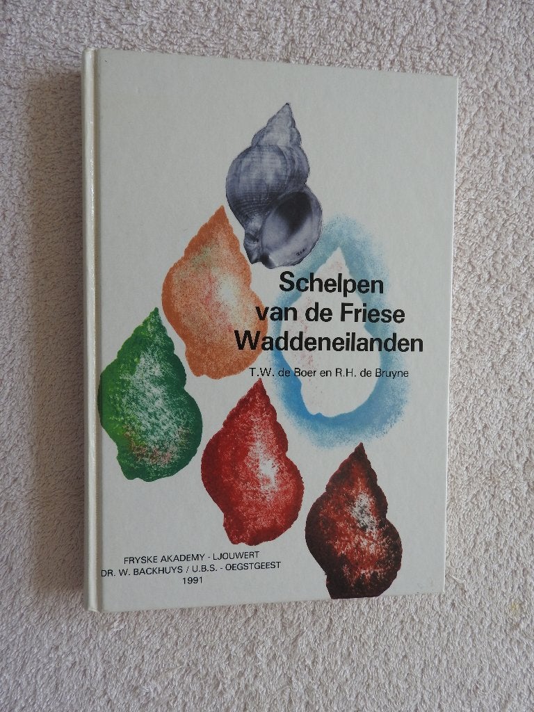 Schelpen van de Friese Waddeneilanden, Boeken, Ophalen of Verzenden, Zo goed als nieuw