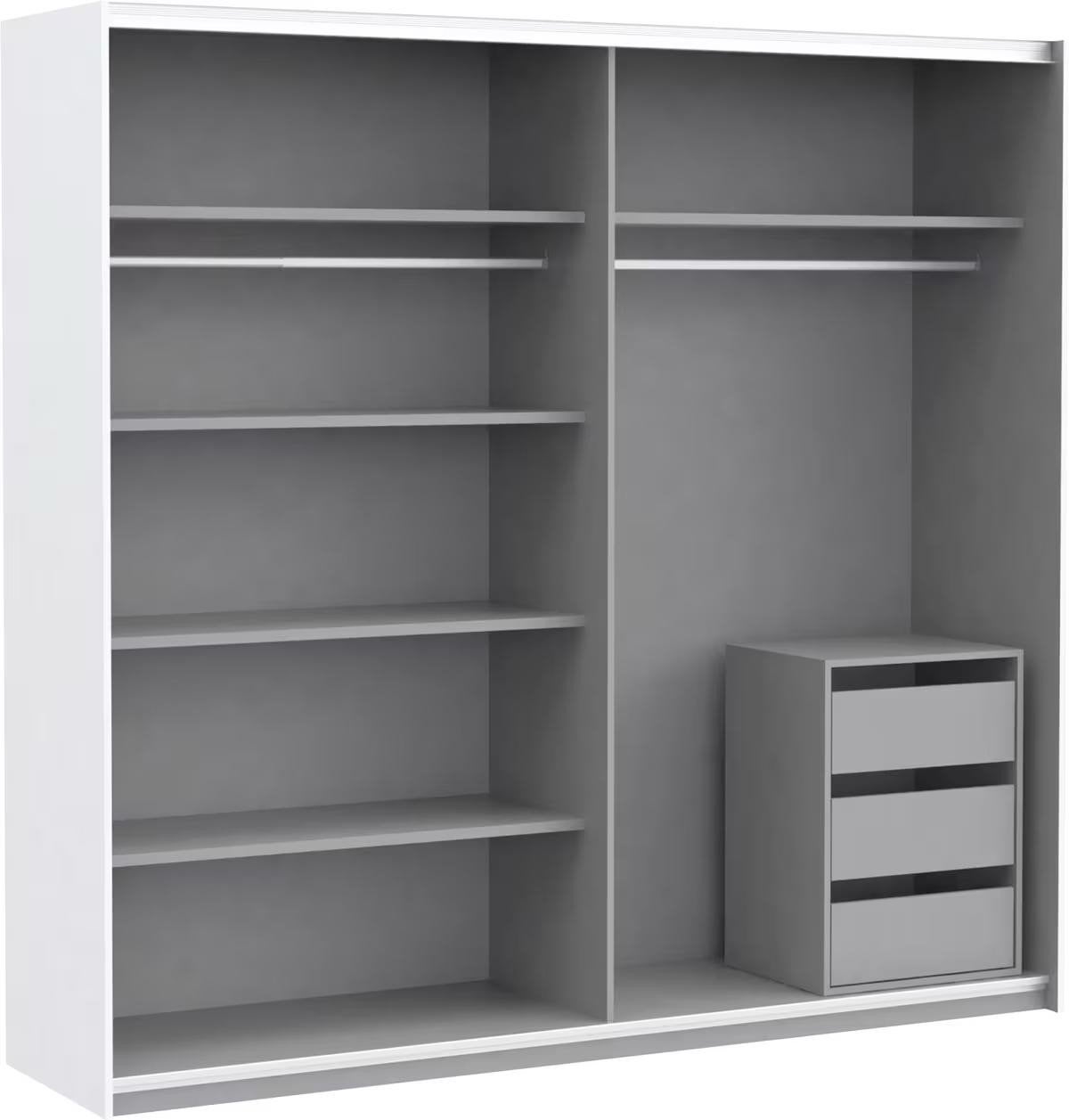 Gratis af te halen: Gedemonteerde kledingkast, Met lade(s), Gebruikt, 200 cm of meer, Ophalen of Verzenden