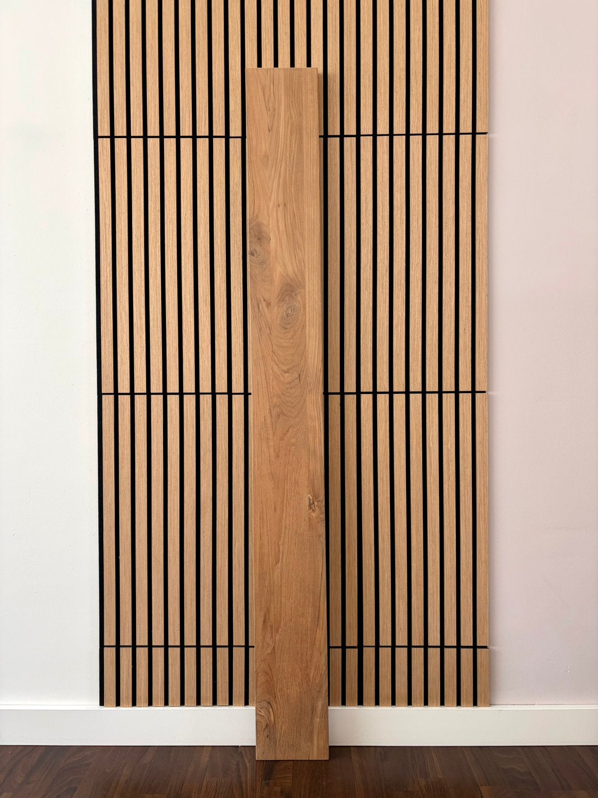 Plank teak teruggewonnen hout wandplank boekenplank keuken, Verzenden, Zo goed als nieuw