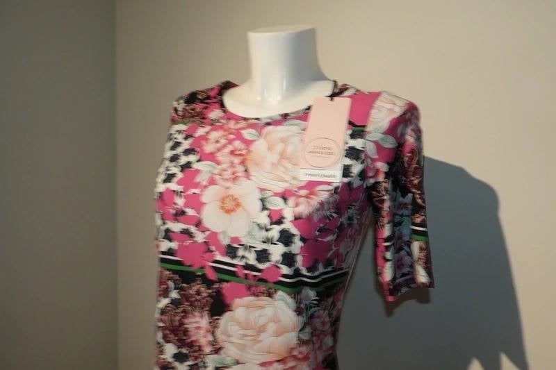 Studio Anneloes stretch truitje bloemen print kleur Nieuw XS, Studio Anneloes, Nieuw, Korte mouw, Maat 34 (XS) of kleiner