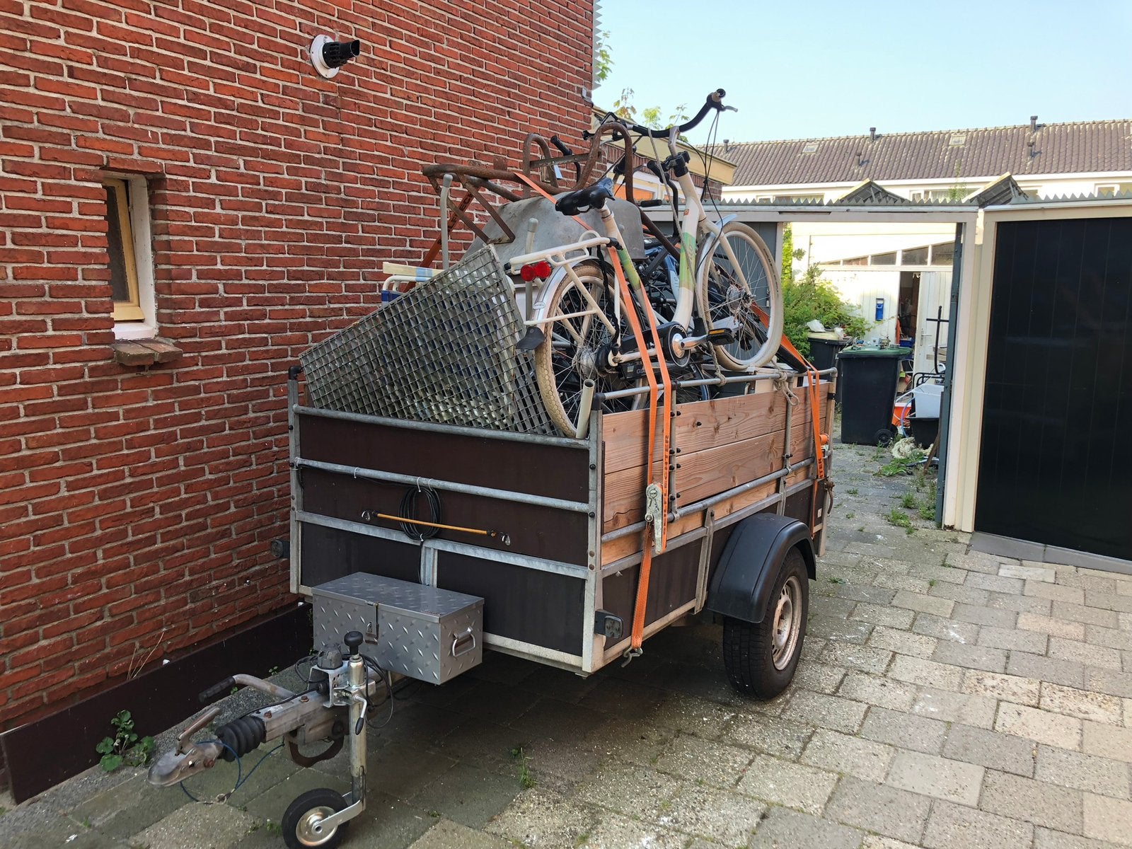 Oud ijzer omgeving Enkhuizen, Ophalen, Gebruikt