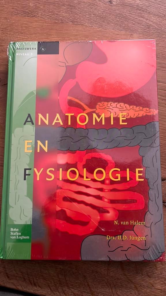 Studie boek Anatomie en fysiologie niveau 3 nieuw, Boeken, Ophalen of Verzenden, Nieuw, Overige wetenschappen