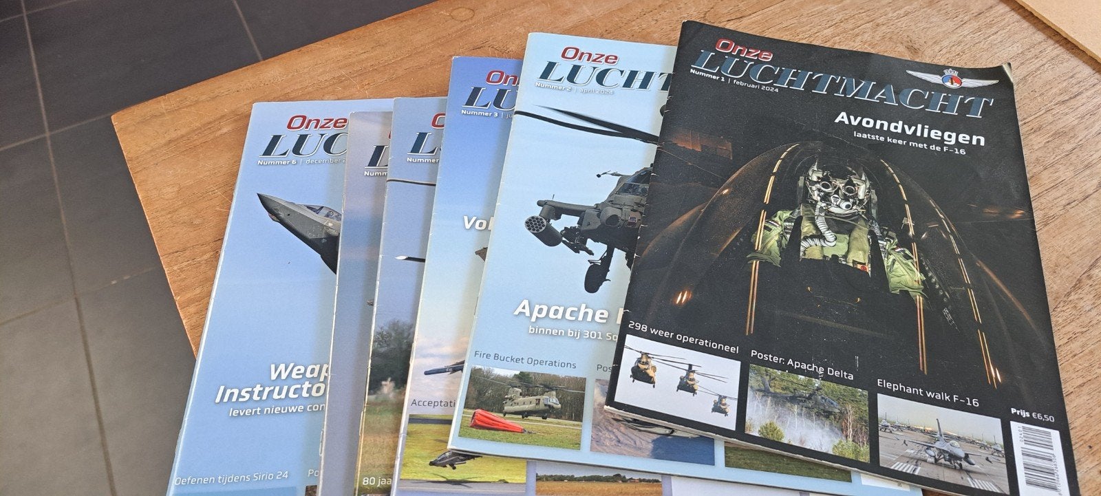 onze luchtmacht jaargang 2024, Ophalen of Verzenden, Zo goed als nieuw, Overige onderwerpen