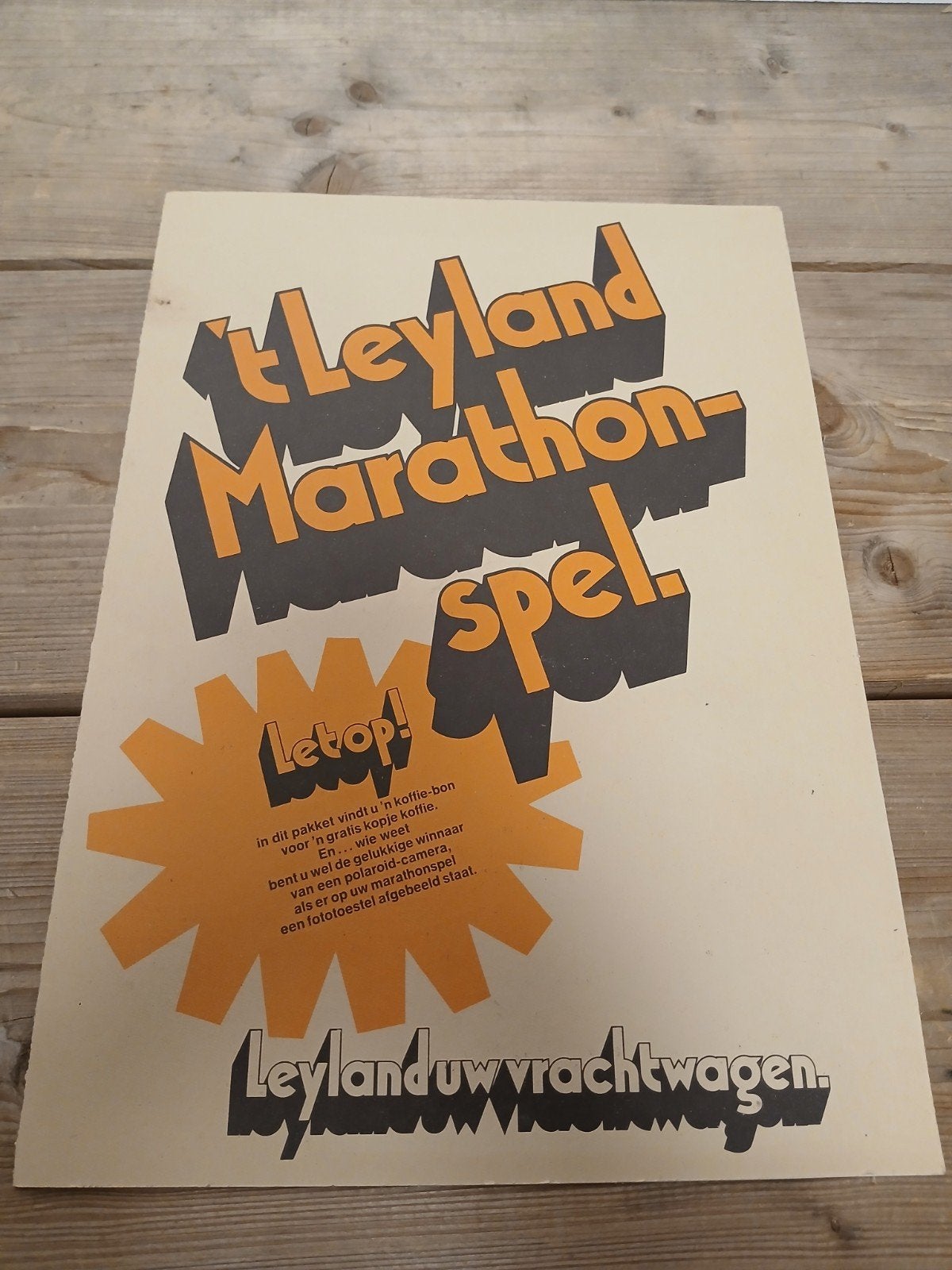 oud leyland marathon spel leyland vrachtautos, Ophalen of Verzenden, Zo goed als nieuw