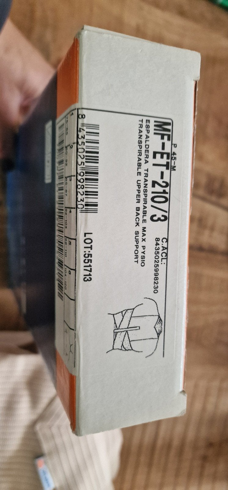 Orilman 120 orthopedische rug houding corrector maat 3, Ophalen of Verzenden, Nieuw, Overige typen
