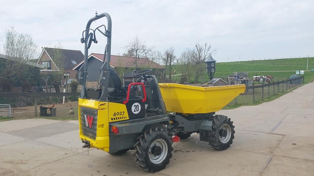 Schudder kieper neuson deutz beco 220 kipper vgm, Ophalen, Transport
