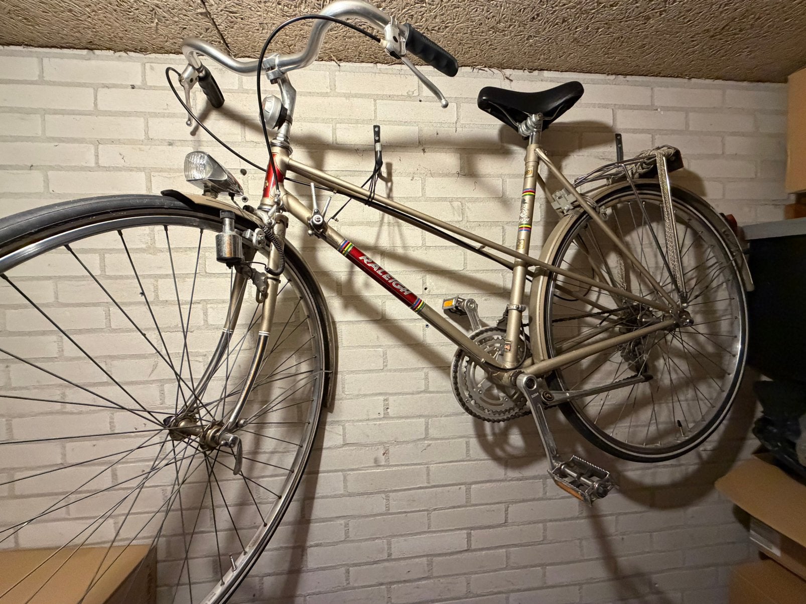 Raleigh vintage bike Fietsen, Fietsen en Brommers, Fietsen | Oldtimers, 51 tot 55 cm, Ophalen of Verzenden, Schijfrem, Jaren '30
