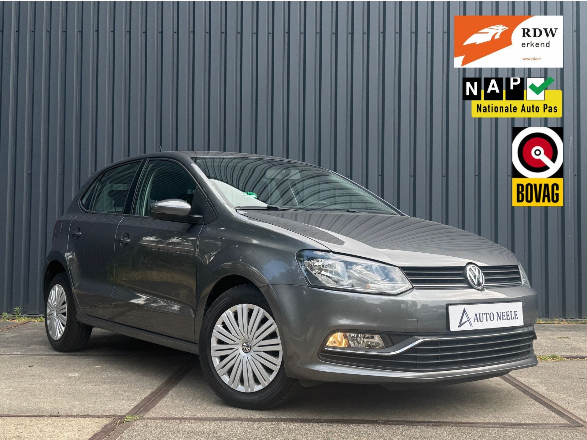 Volkswagen Polo 1.2 TSI 90 pk Comfortline 5Drs NAP, Airco, C, Auto's, Stof, 4 cilinders, Origineel Nederlands, Bedrijf