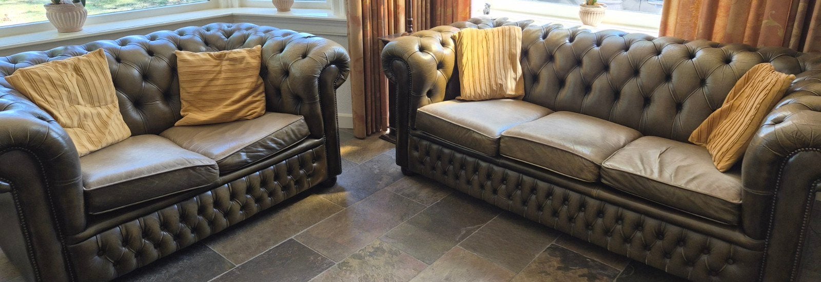 ORIGINELE CHESTERFIELD 2 en3 zits
2 EN 3 ZITS
SALVALE DESIGN, Ophalen, Gebruikt, 150 tot 200 cm, Leer