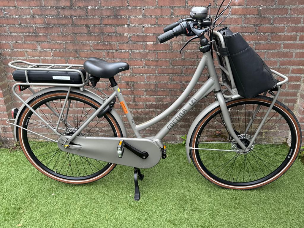 Cortina E-U4 Solid dames transport fiets echt als nieuw!, Velgrem, Versnellingen, Zo goed als nieuw, 50 tot 53 cm