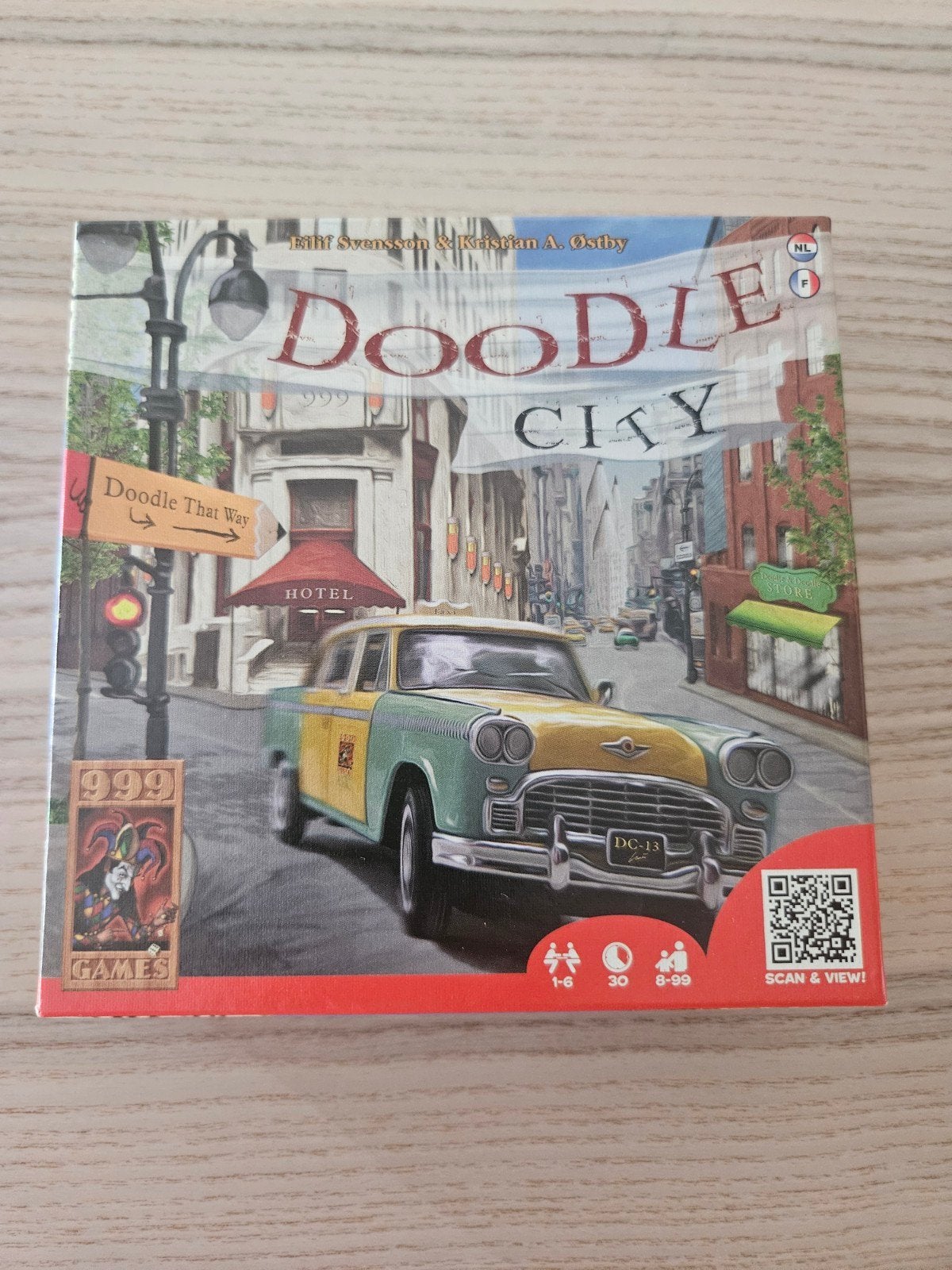 Spel Doodle city, Ophalen of Verzenden, Zo goed als nieuw