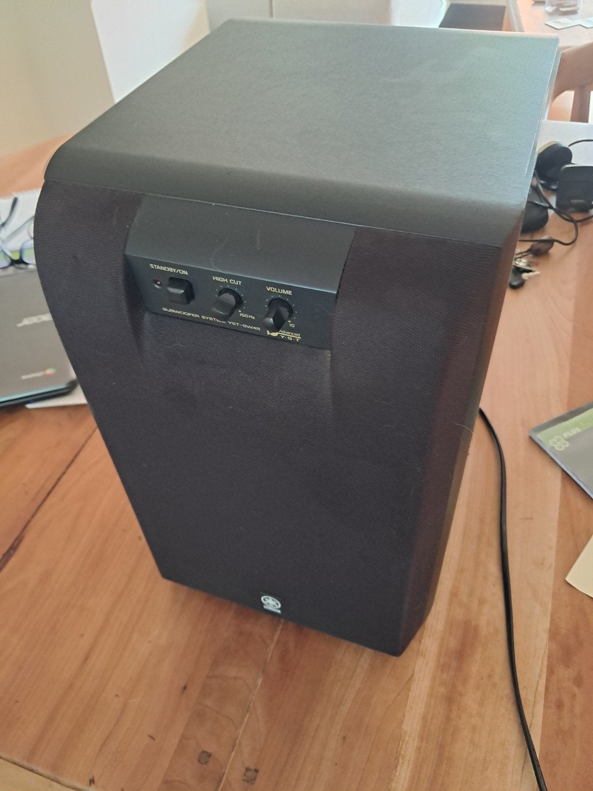 Yamaha YST-SW45 Subwoofer - Krachtige Bass, Gebruikt, Subwoofer, Yamaha, Ophalen of Verzenden