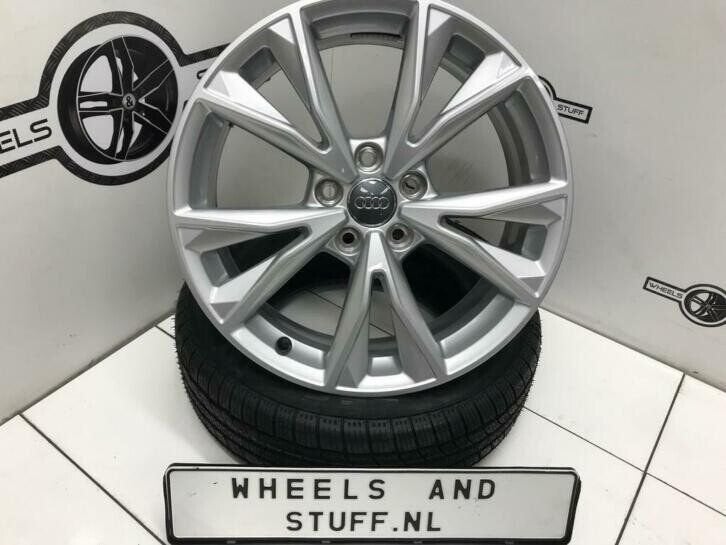 Audi A3 A4 lichtmetaal velgen 18"inch 5x112, Auto-onderdelen, Banden en Velgen, Ophalen, Gebruikt, 18 inch, Banden en Velgen